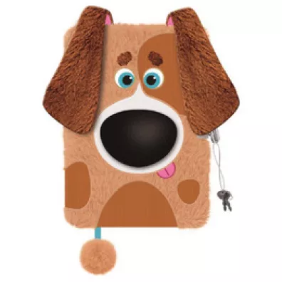 My little friend Pami�tnik z k��dk� 3D w�ochacz A5 Dog mkmn 96 kartek