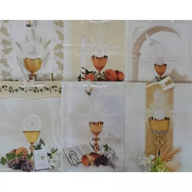 Panorama Torebka ozdobna laminowana Komunia PL-9 du�a