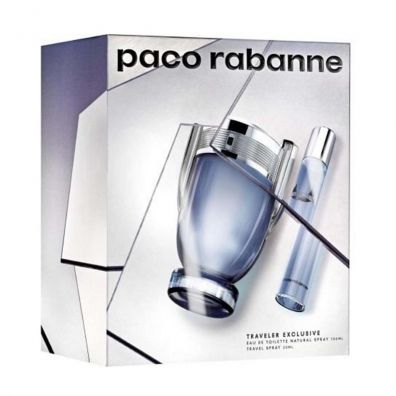 Paco Rabanne Invictus zestaw woda toaletowa spray + woda toaletowa spray 100 ml + 20 ml