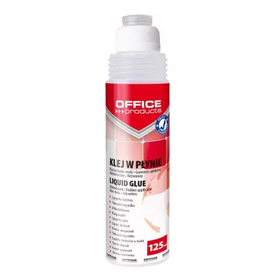 Office Products Klej w p�ynie biurowy transparentny 125ml (12 szt)