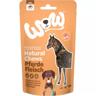 Wow Natural Chews Pferdefleisch - suszone miso koniny 250 g