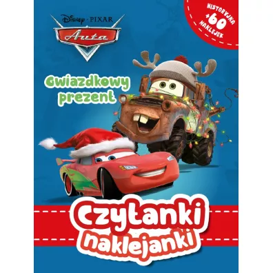Czytanki naklejanki. Gwiazdkowy prezent. Disney Auta