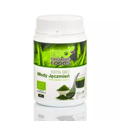 Bio Organic Foods 100% Mody jczmie - suplement diety 300 g Bio