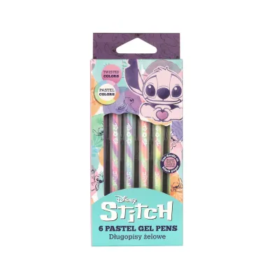 CoolPack D�ugopisy �elowe Disney Fashion Stitch pastel 6 szt.