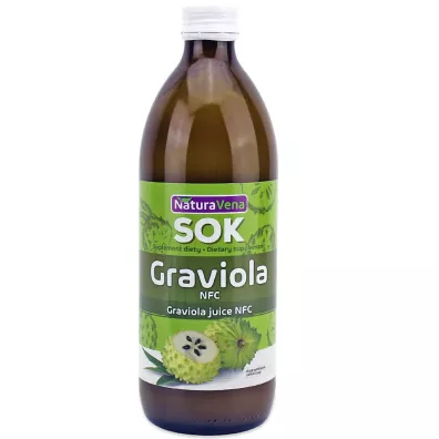 NaturaVena Sok z gravioli nfc 500 ml