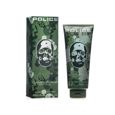 Police To Be Man Camouflage Special Edition all over body shampoo szampon do w�os�w i cia�a 400 ml