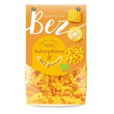 Bartolini Makaron (kukurydziany) fala bezglutenowy 250 g Bio