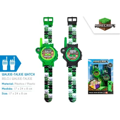 Zegarek + Walkie Talkie + Latarka + Kompas Minecraft MIN40098 KIDS EUROSWAN