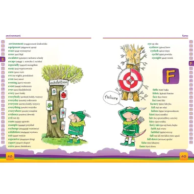 Ilustrowany s�ownik angielsko-polski, polsko-angielski