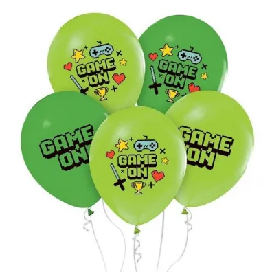 Godan Balony Game On 5 szt.