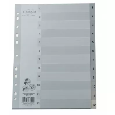 Titanum Przek�adki A4 1-12