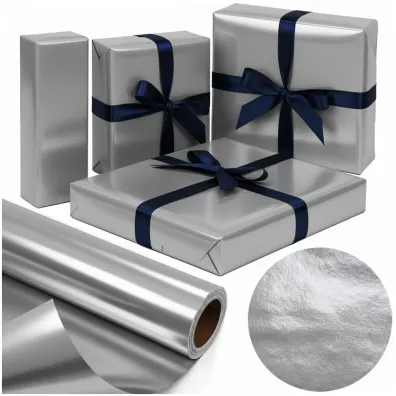 PaperHit Papier metalik Silver X-Strong 57cmx25m
