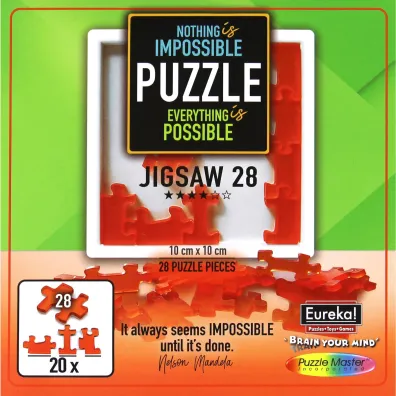 Puzzle �amig��wka Impossible 28 element�w poziom 4/6 Eureka 3D
