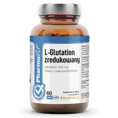 Pharmovit L-Glutation zredukowany suplement diety 60 kaps.