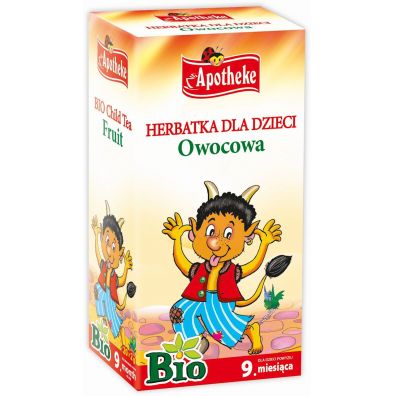 Apotheke Herbatka dla dzieci - owocowa 40 g Bio