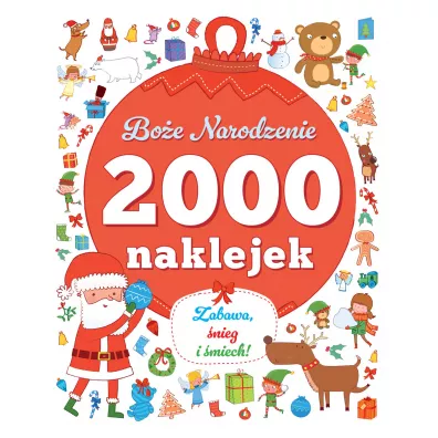2000 naklejek. Bo�e Narodzenie - Rachel Gipetti