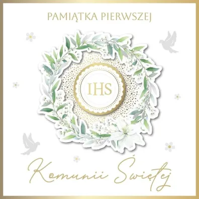 Armin Style PAMIATKA KSIAZECZKA KOMUNII SW 205X200 AS PA33