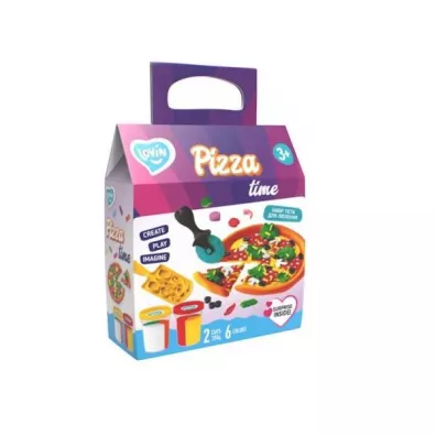 Zestaw kreatywny ciastolina Pizza time Lovin