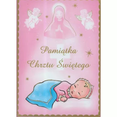 Pami�tka Chrztu �wi�tego (r�owa) * - Grzegorz Grochowski