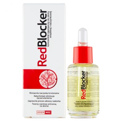 RedBlocker Koncentrat naprawczy do skry wraliwej i naczynkowej 30 ml