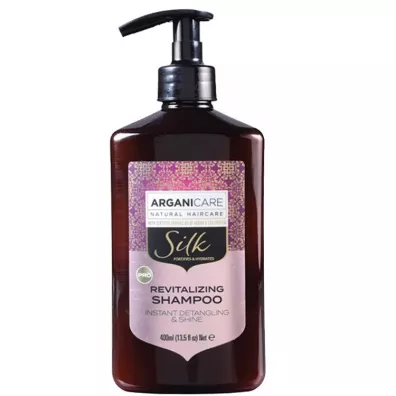 Arganicare Silk Hair Shampoo szampon do w�os�w z jedwabiem 400 ml