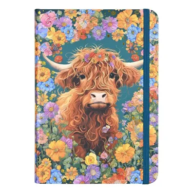 Peter Pauper Press Notatnik Mini Krowa Highland