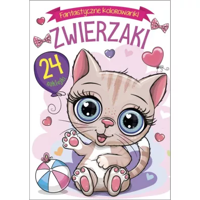 Fantastyczne kolorowanki. Zwierzaki