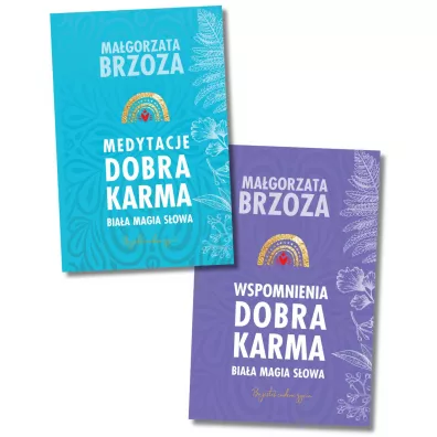 Pakiet: Dobra Karma. Biaa Magia Sowa: Wspomnienia, Medytacje - Magorzata Brzoza