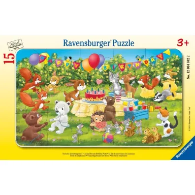 Puzzle w ramce 15 el. Przyj�cie urodzinowe Ravensburger