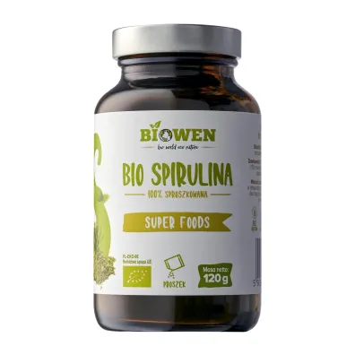 Biowen Spirulina - suplement diety 120 g Bio