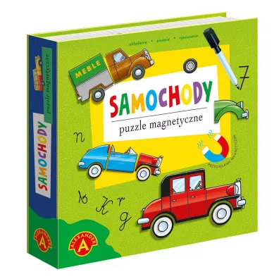 Puzzle magnetyczne Samochody ALEX Alexander