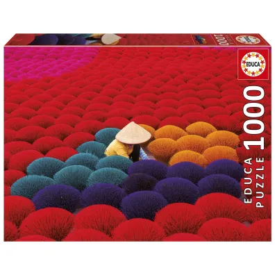 Puzzle 1000 el. Wietnamskie kadzid�a Educa