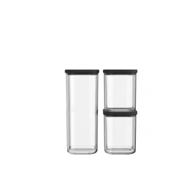 Mepal Zestaw pojemnik�w Modula Black 10699554040 2 l + 2 x 1 l