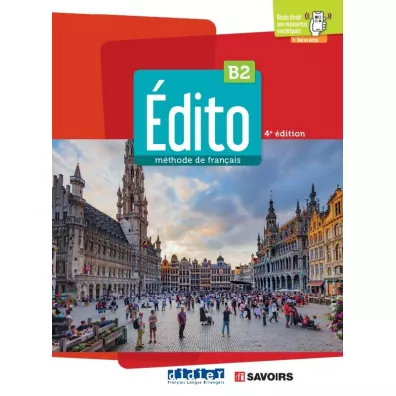 Edito B2 podr�cznik + OnPrint 4 edition /2022/ - Mensdorff-Pouilly Lucie, Sergu
