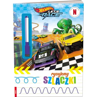 Hot Wheels. Rysujemy szlaczki