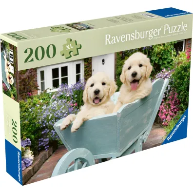 Puzzle 200 el. XL Golden Retriever Ravensburger
