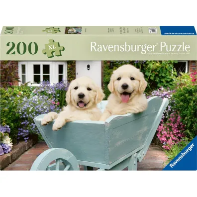 Puzzle 200 el. XL Golden Retriever Ravensburger