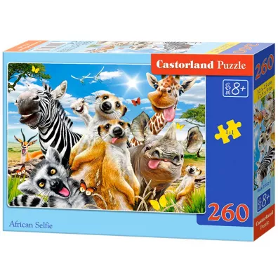 Puzzle 260 el. African Selfie Castorland