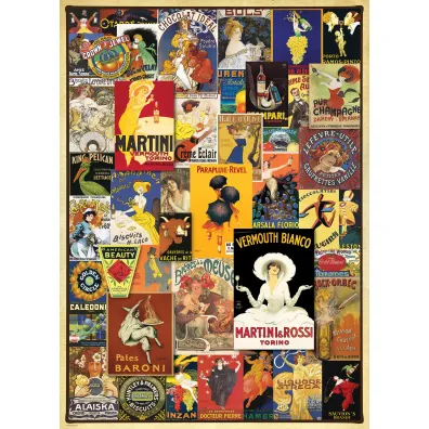 Puzzle 1000 el. Plakaty Eurographics