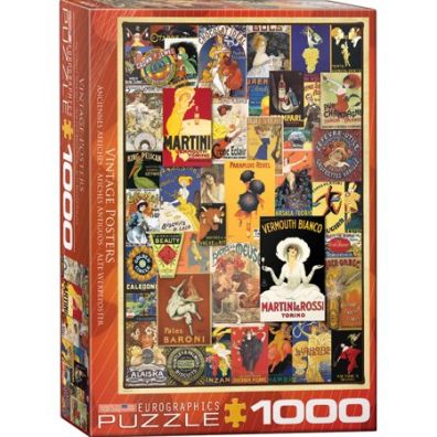 Puzzle 1000 el. Plakaty Eurographics