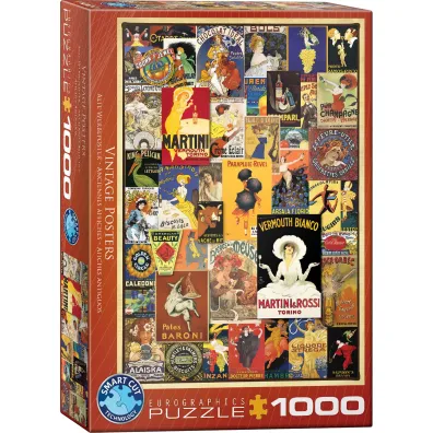 Puzzle 1000 el. Plakaty Eurographics