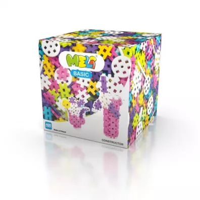 Klocki Meli Basic Constructor Pink 400 element�w