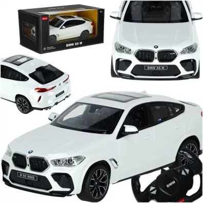 Samoch�d zdalnie sterowany Rastar 99200 BMW X6 M 1:14 bia�y