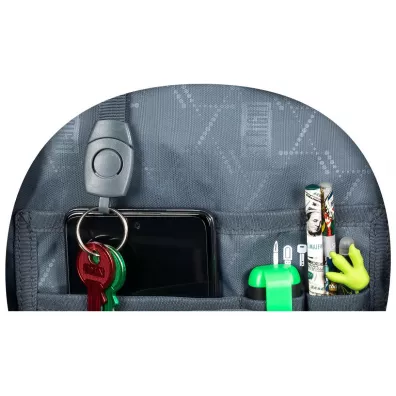 St. Majewski Plecak 4-komorowy St. Blue Vintage 17 cali