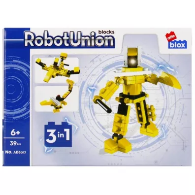 Klocki konstrukcyjne Robot 39 element�w ALLEBLOX