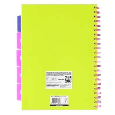 Strigo Ko�ozeszyt Pads A4 Neon zielony kratka 100 kartek