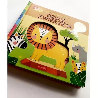 Dzikie zwierzta. Akademia mdrego dziecka. Ukadam puzzle