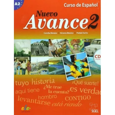 Nuevo Avance 2 podr�cznik +CD - Concha Moreno, Zurita Piedad, Victoria  Moreno