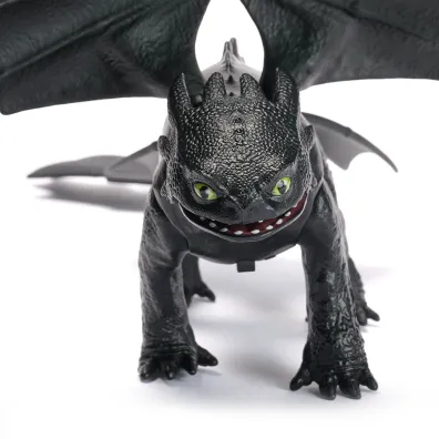 Funkcyjne smoki Nightfury Dragons Bezz�bny Jak Wytresowa� Smoka