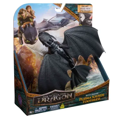 Funkcyjne smoki Nightfury Dragons Bezz�bny Jak Wytresowa� Smoka